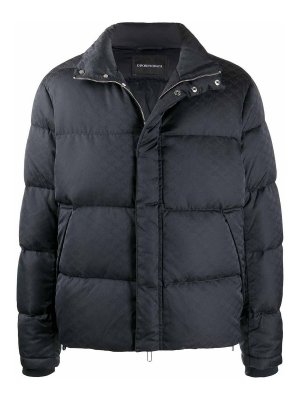 EMPORIO ARMANI: casual jackets - Nylon Short Down Jacket