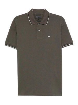 EMPORIO ARMANI: polo shirts - Cotton Polo Shirt