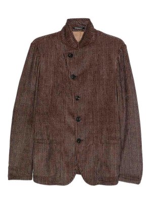 EMPORIO ARMANI: casual jackets - Single-Breasted Blazer Jacket