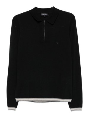 EMPORIO ARMANI: polo shirts - Wool Polo Shirt
