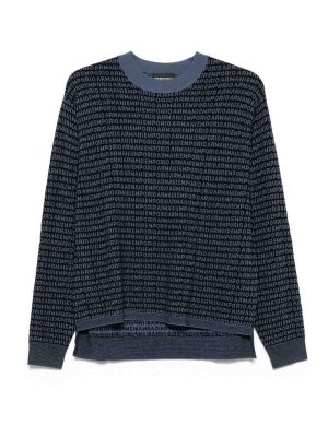 EMPORIO ARMANI: maglia collo rotondo - Jumper Crewneck in lana