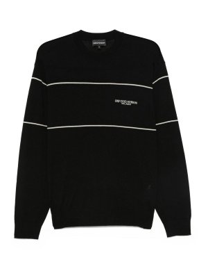EMPORIO ARMANI: maglia collo rotondo - Jumper Crewneck in lana