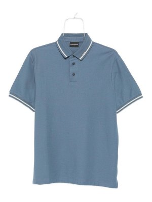 EMPORIO ARMANI: polo shirts - Cotton Polo Shirt