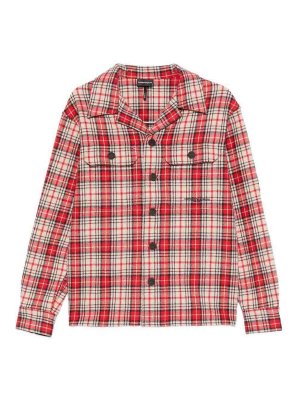 EMPORIO ARMANI: Chemises - Chemise - Rouge