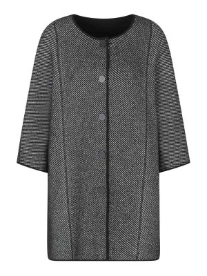 EMPORIO ARMANI: short coats - Wool Midi Coat