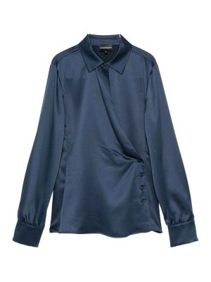 EMPORIO ARMANI: Chemises - Chemise - Bleu