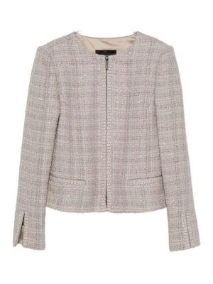EMPORIO ARMANI: casual jackets - Wool Blend Blazer Jacket