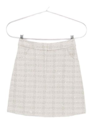 EMPORIO ARMANI: gonne al ginocchio  e longuette - Mini gonna con miscela di lana