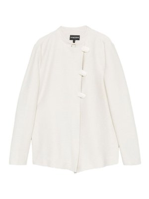 EMPORIO ARMANI: Vestes casuals - Veste Casual - Blanc