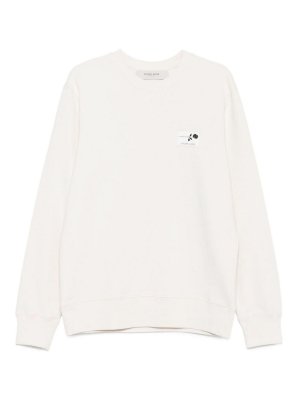 GOLDEN GOOSE: Sweatshirts & Pulls - Sweat-Shirts - Blanc