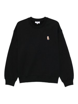 MAISON KITSUNÉ: Sweatshirts & Pulls - Sweat-Shirts - Noir
