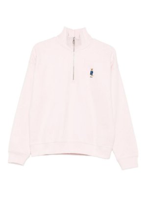 MAISON KITSUNÉ: Sweatshirts & Sweaters - Dressed Fox Cotton Sweatshirt