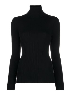 WOLFORD: crew necks - Wool Turtle-Neck Sweater