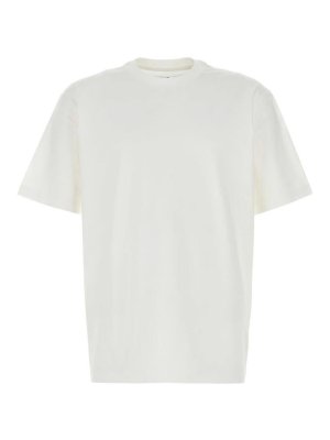 Y-3: t-shirts - Logo Cotton T-Shirt