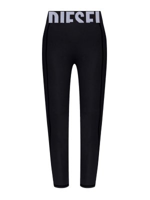 DIESEL: Leggings - Leggins - Negro