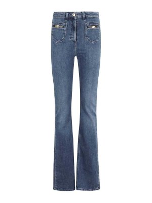 ELISABETTA FRANCHI: jeans bootcut - Jeans in denim slim fit