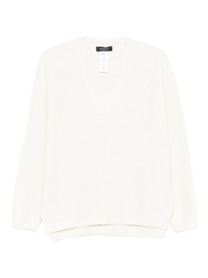 FABIANA FILIPPI: Pull col rond - Pull Col Rond - Beige