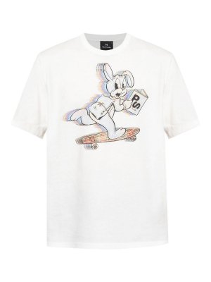PS BY PAUL SMITH: Camisetas - Camiseta - Blanco