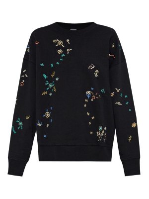 PS BY PAUL SMITH: Sweatshirts & Sweaters - Embroidered Cotton Sweatshirt