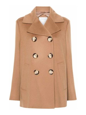 SPORTMAX: ショートコート - ショートコート - キャメル