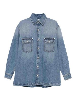 STELLA McCARTNEY: shirts - Denim Cotton Shirt