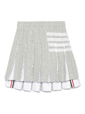 THOM BROWNE: Jupes midi et au genou - Jupe Midi - Gris