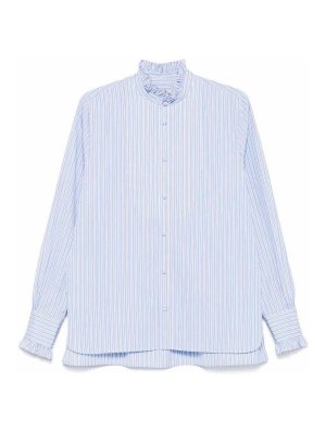 VALENTINO: shirts - Striped Cotton Shirt