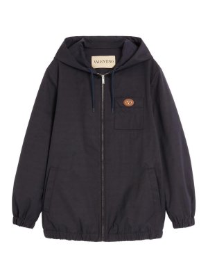 VALENTINO: casual jackets - Vlogo Signature Caban Jacket