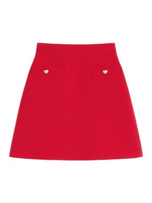 RED VALENTINO /フレア メッシュ シアースカート 38 m935 RED VALENTINO /フレア メッシュ シアースカート 38 m935 RED