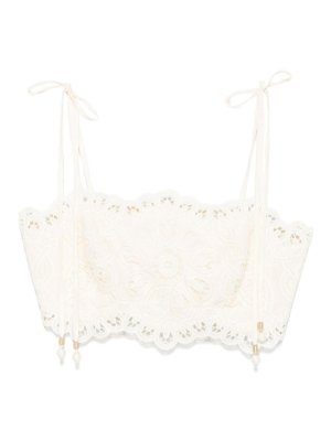 ZIMMERMANN: Tops & Tank tops - Rhiannon Embroidered Bodice