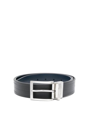 EMPORIO ARMANI: belts - Leather Belt