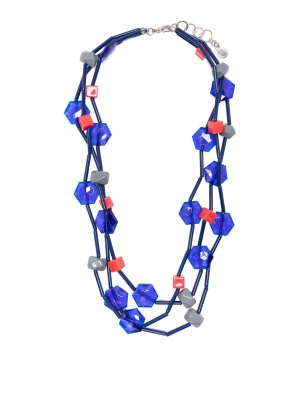 EMPORIO ARMANI: ネックレス - ネックレス/チョーカー - 赤