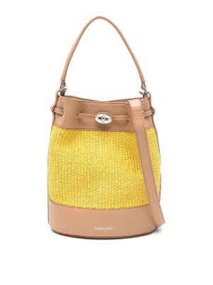 ZANELLATO: cross body bags - Mond Vimini Small Bucket Bag