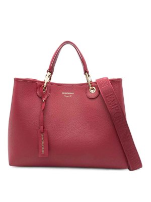 EMPORIO ARMANI: Sacs bandoulière - Sac Bandoulière - Rouge Brun