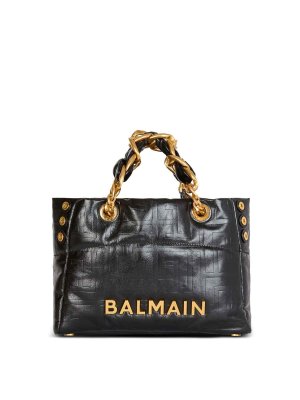 Balmain: Bolsos Shopping - Bolso Shopping - Negro