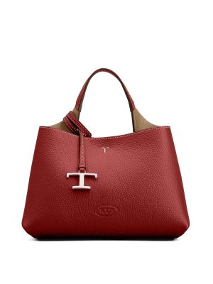 TOD'S: borse a tracolla - Borsa per la spesa in pelle