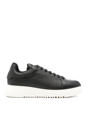 EMPORIO ARMANI: Chaussures de sport - Baskets - Noir