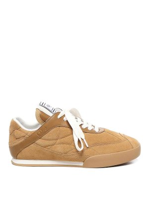 CHLOE': trainers - Kick Suede Leather Sneakers