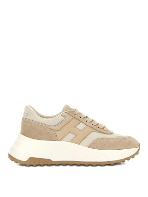 HOGAN: trainers - Hi-Fi Leather Sneakers