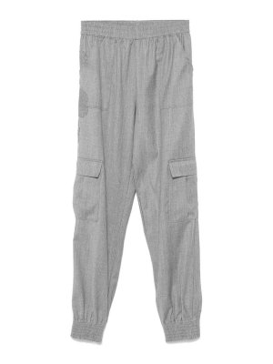 ERMANNO SCERVINO: スウェットパンツ - トラックスーツ ボトムス - 黒