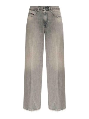 DIESEL: Bootcut - Bootcut Jeans - Grau