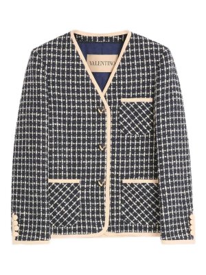 VALENTINO GARAVANI: Vestes casuals - Veste Casual - Bleu Foncé