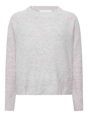 EMERSON RENALDI: crew necks - Oversized Cropped Neck Sweater
