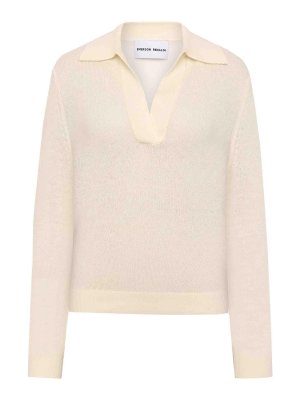 EMERSON RENALDI: crew necks - Deep Polo Collar Sweater