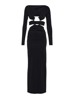 CHRISTOPHER ESBER: knee length dresses - Odessa Ruched Dress