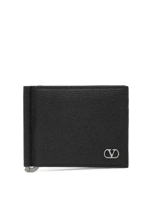 VALENTINO GARAVANI: wallets & purses - Vlogo Money Clip Wallet
