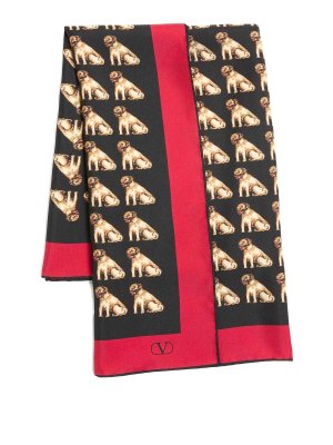 VALENTINO GARAVANI: Stoles & Shawls - Petit Charles Foulard