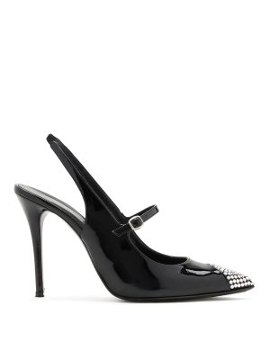 ALESSANDRA RICH: court shoes - Crystal Slingback Pumps