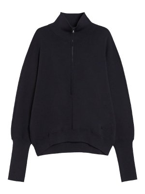 Max Mara: ボートネック - ボートネック - ブルー