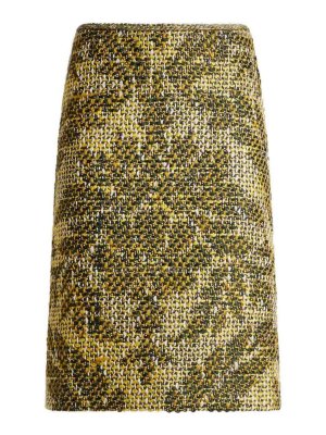 ETRO: Faldas media pierna y semilargas - Falda Semilarga - Verde